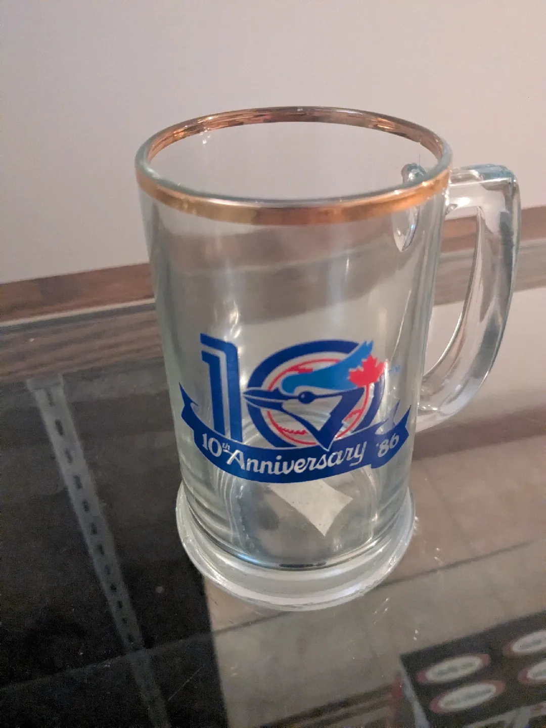 Toronto Blue Jays 10th Anniversary Beer Mug thumbnail