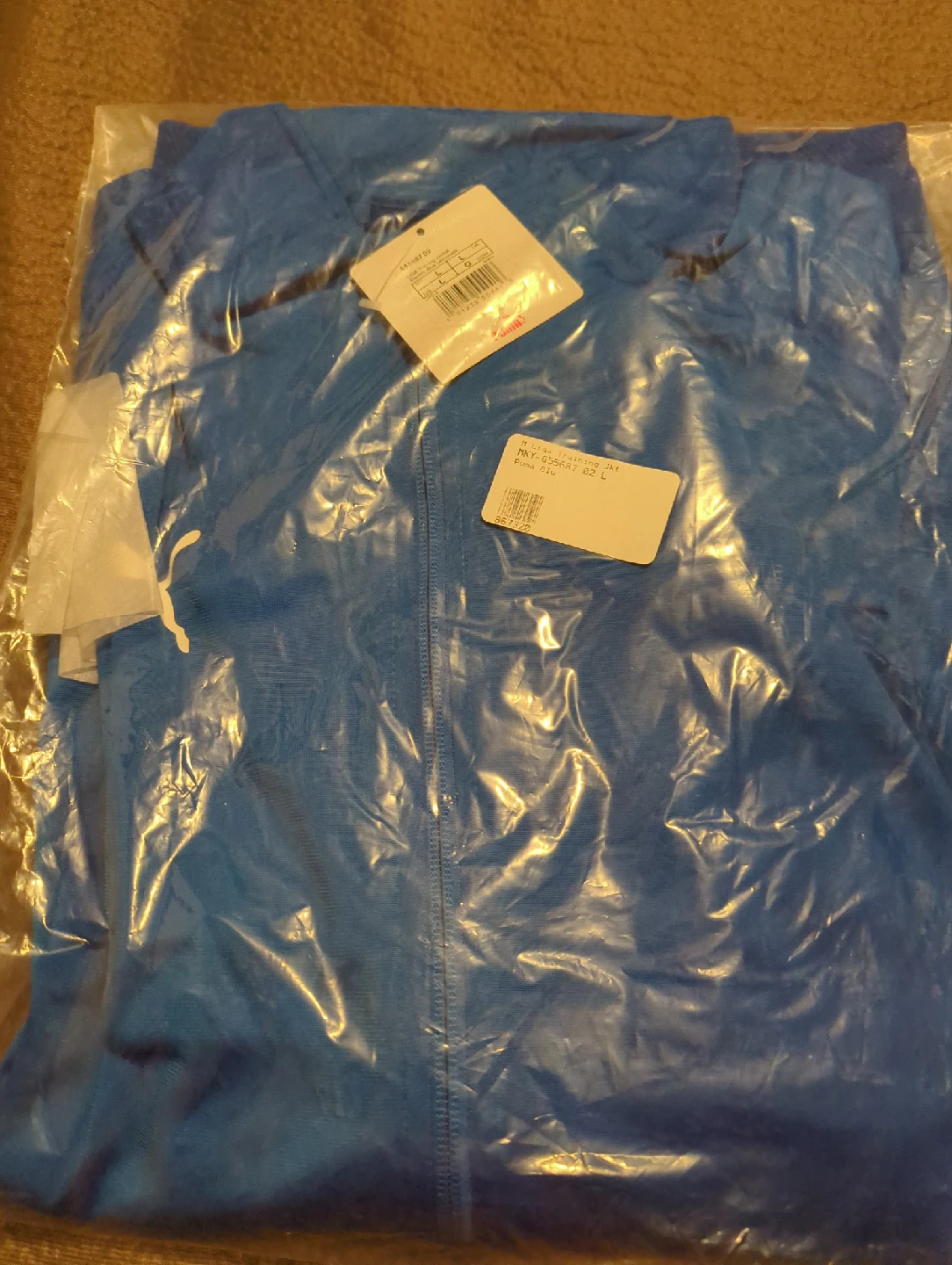 New Puma LIGA Training Jacket - Royal Blue, Size L - photo 2