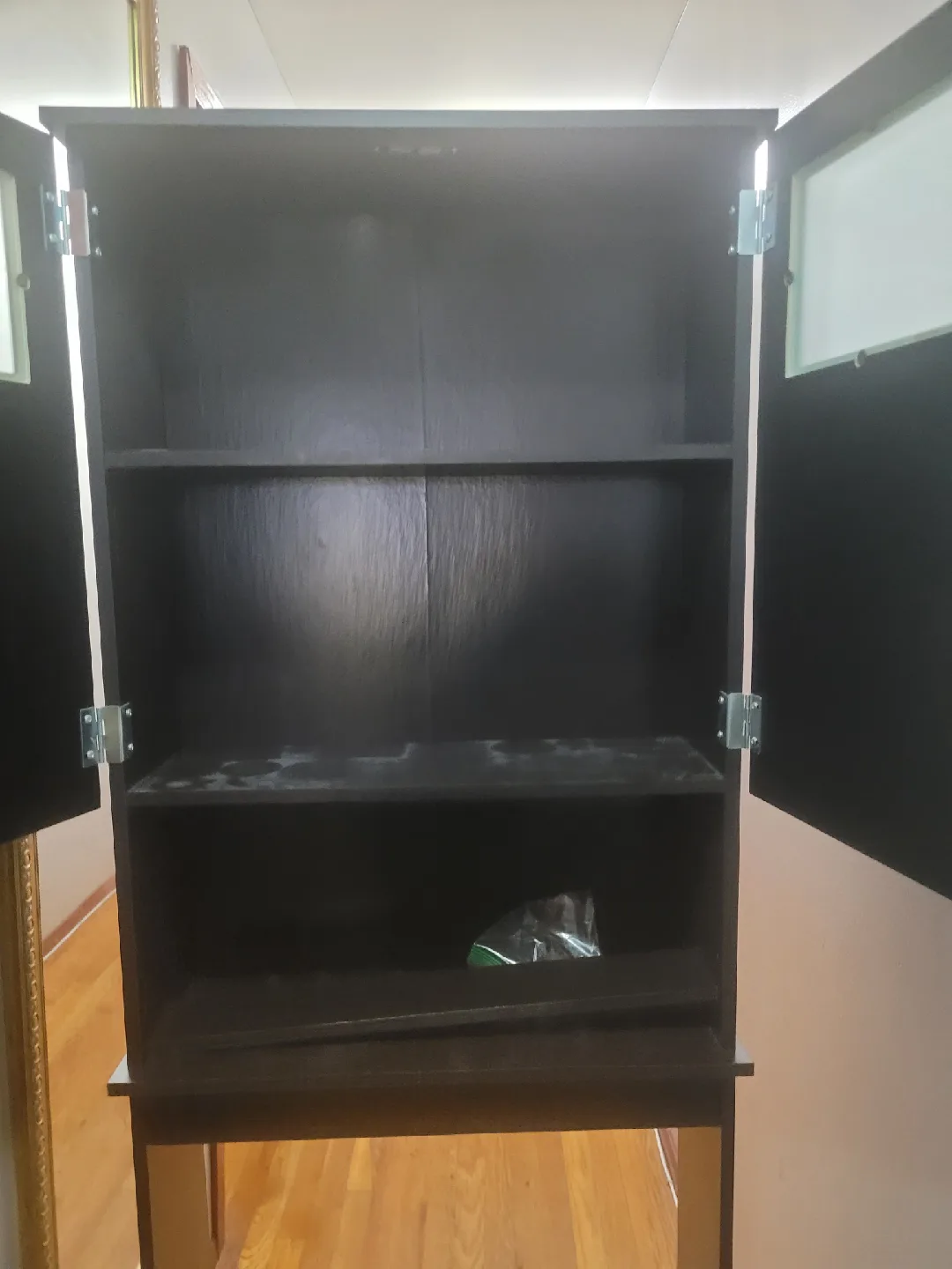 Dark Brown Cabinet with Doors image indicator(2)