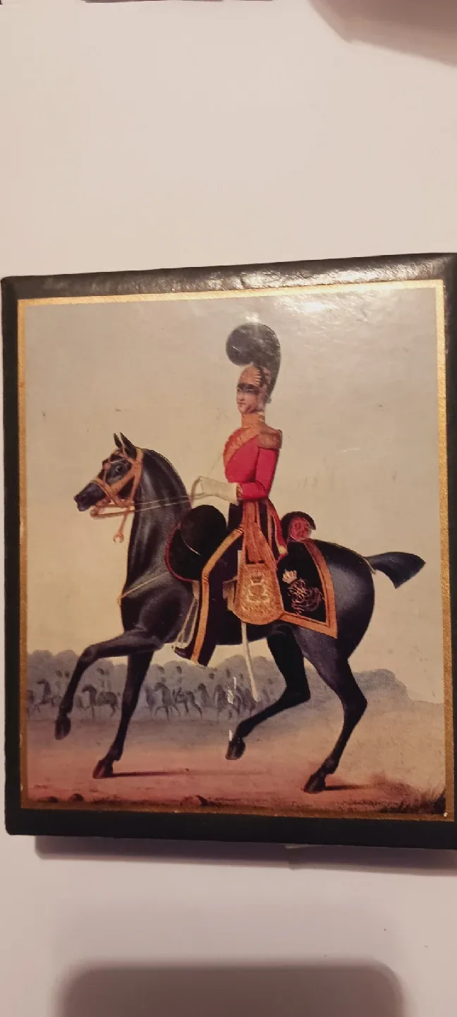 Old Vintage Cardboard box holding blank paper thumbnail