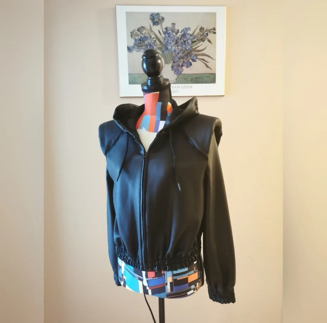 Zara Faux Leather Jacket image indicator(2)