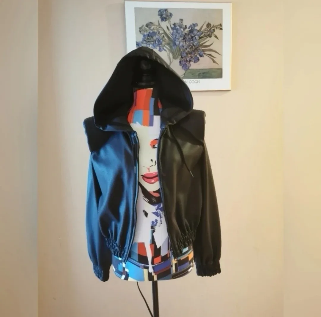 Zara Faux Leather Jacket image indicator(6)
