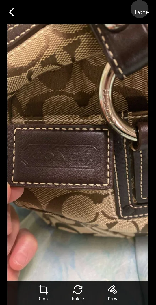 New Coach Signature Satchel Bag image indicator(2)