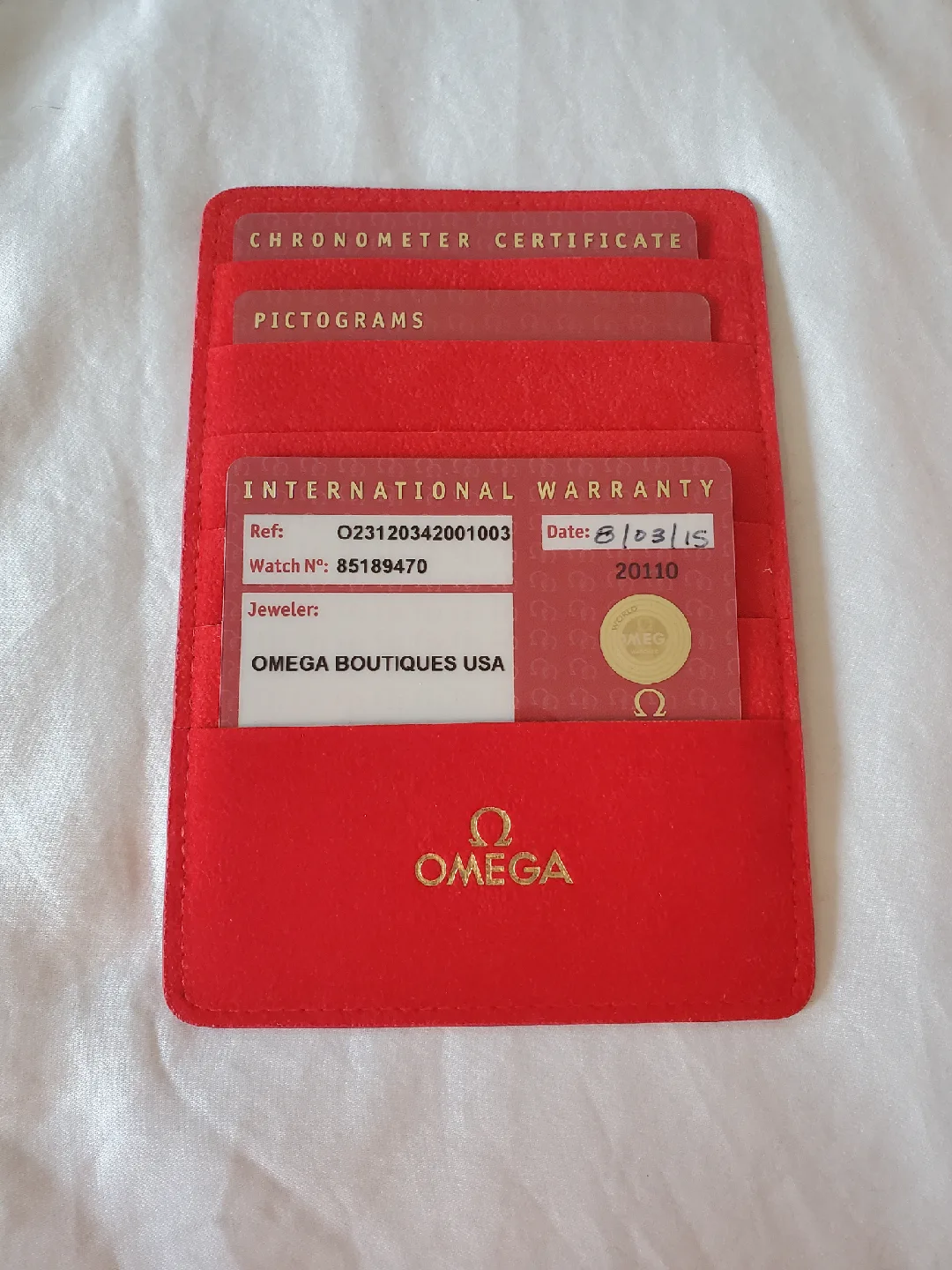 Omega Seamaster Co-Axial Chronometer Watch image indicator(2)