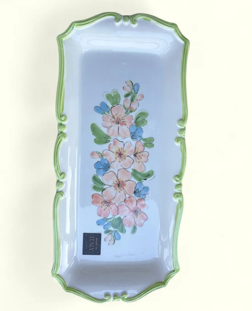 Both for $20; Hand-painted Decorative Platters image indicator(4)