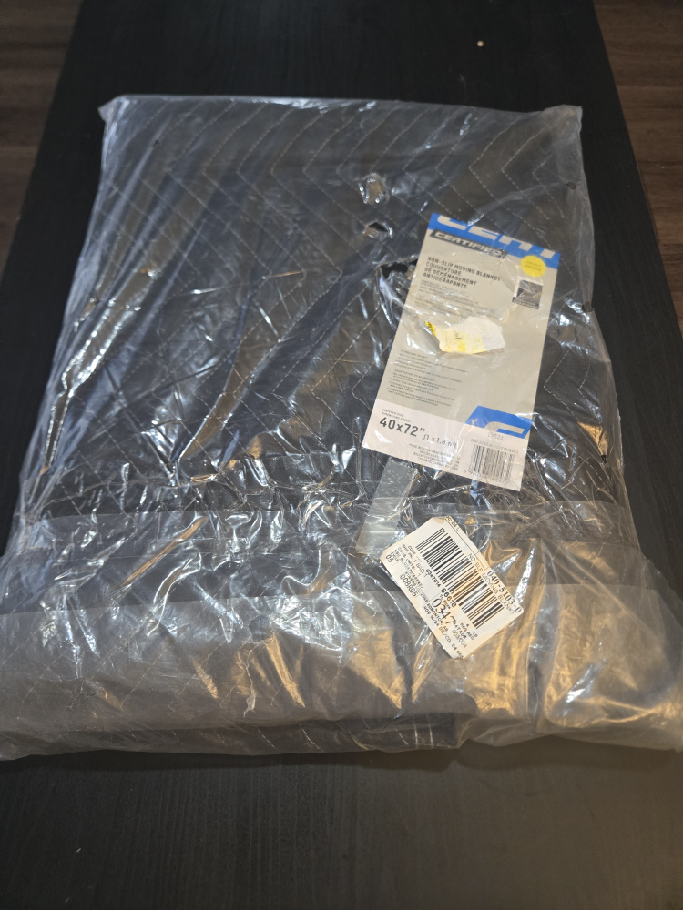 Certified Moving Blanket - 40x72 inches - New - photo 2