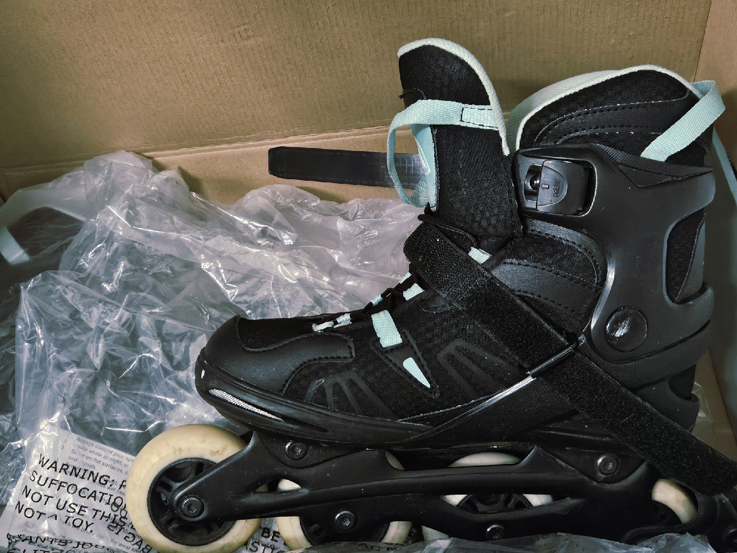 Firefly Aura Women's Inline Skates - Black/Green, Size 40
