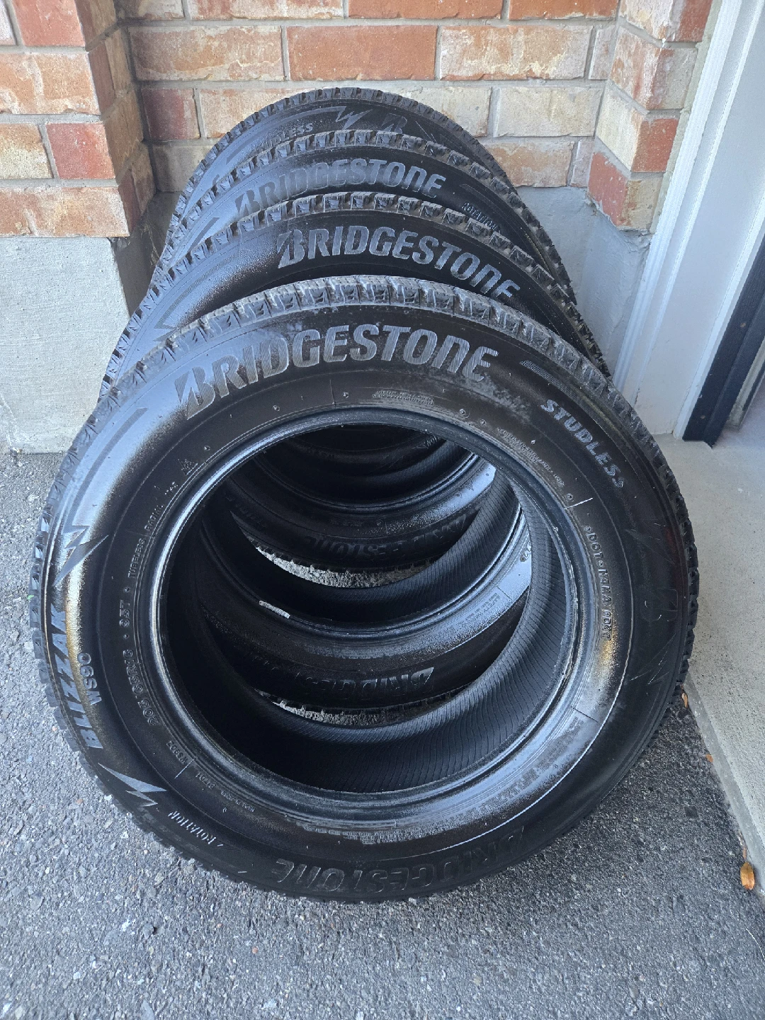 Bridgestone Blizzak WS90 Winter Tires - 205/65R16