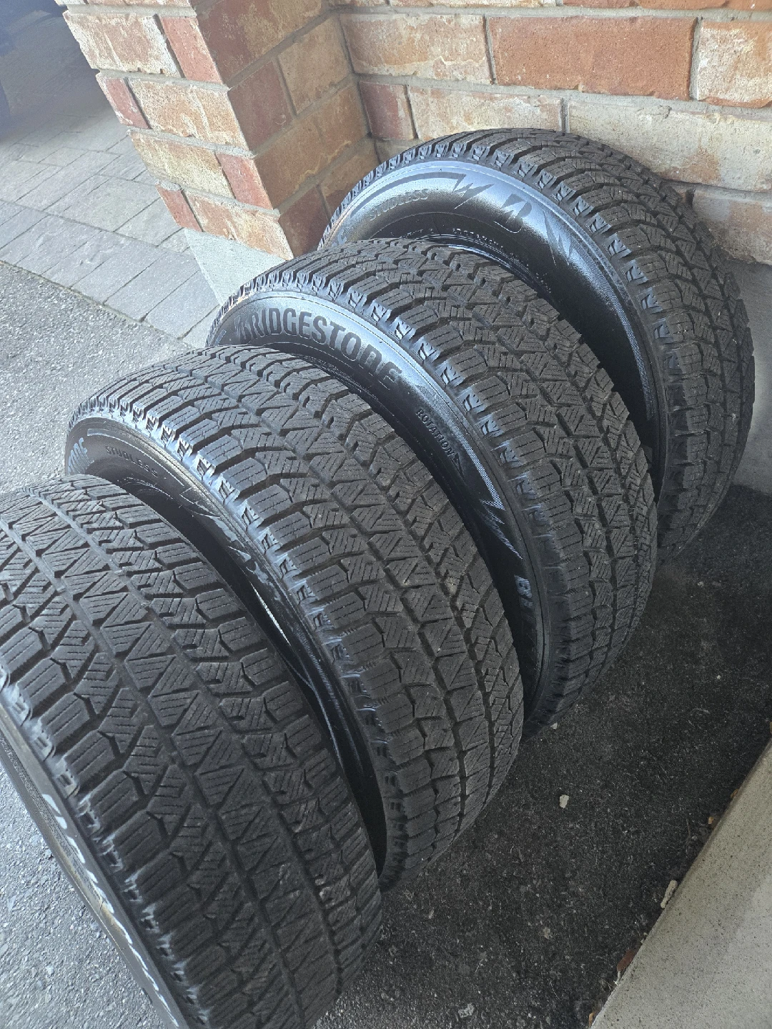 Bridgestone Blizzak WS90 Winter Tires - 205/65R16 - photo 5