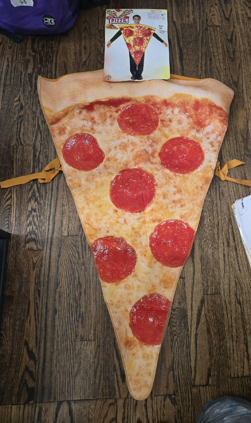Mustard & Pizza Slice Adult Costume Set - photo 2