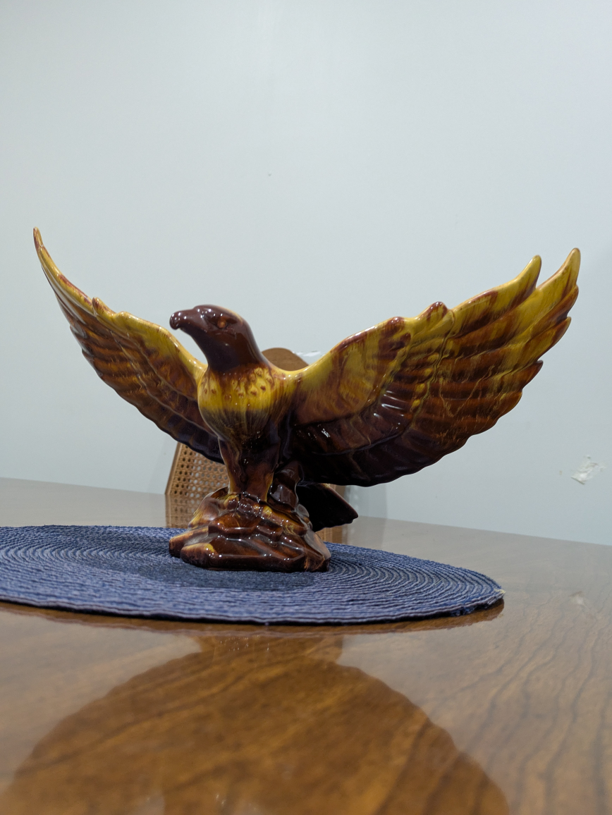 Vintage Ceramic Eagle Figurine - photo 3