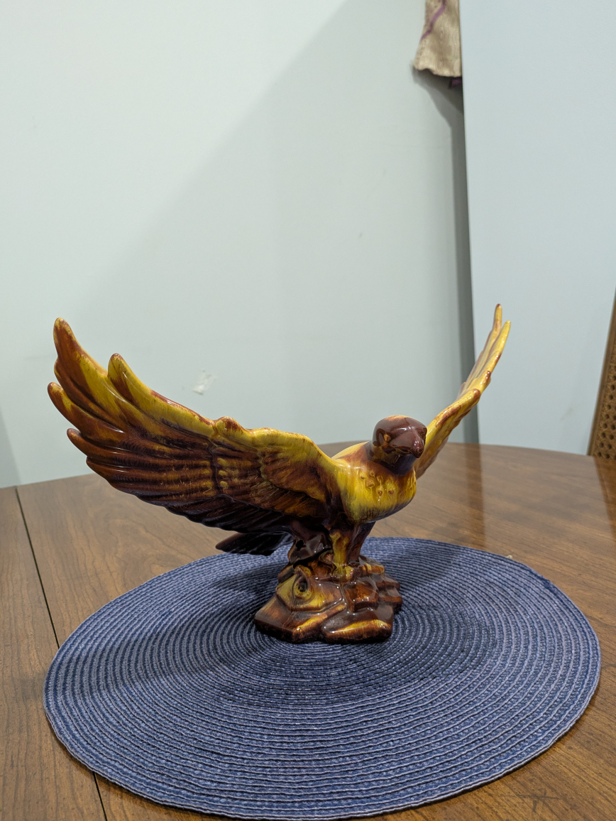 Vintage Ceramic Eagle Figurine - photo 5