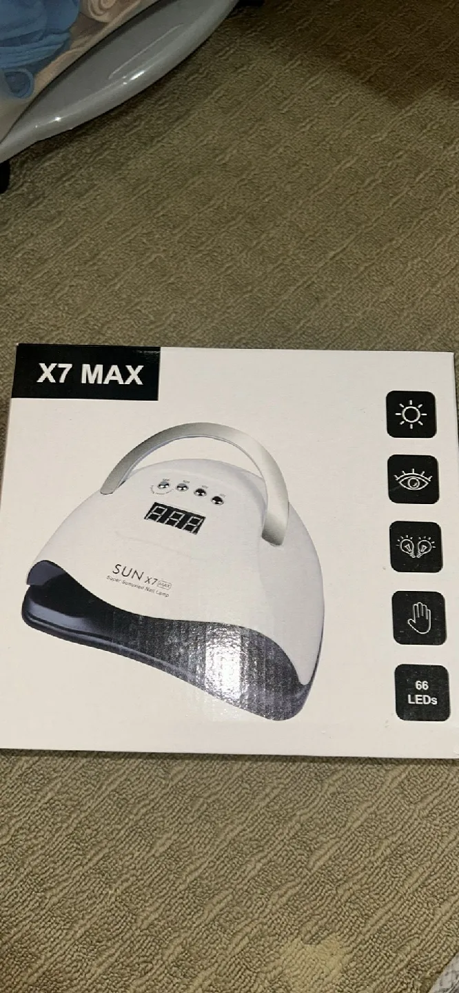 SUN X7 MAX Professional Nail Lamp image indicator(2)