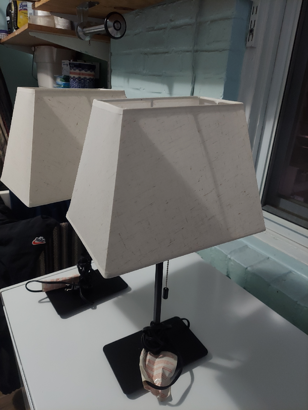 Set of 2 Black Table Lamps - photo 2