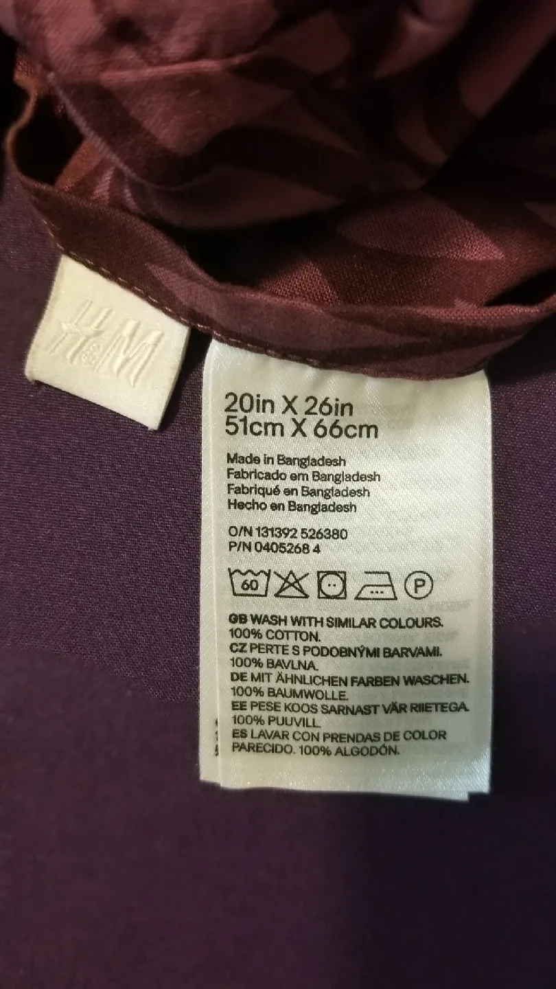 H&M HOME-Duvet Cover Set and IKEA FITTED Sheet image indicator(7)