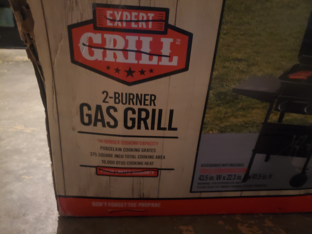 Expert Grill 2-Burner Gas Grill - New in Box! - photo 5