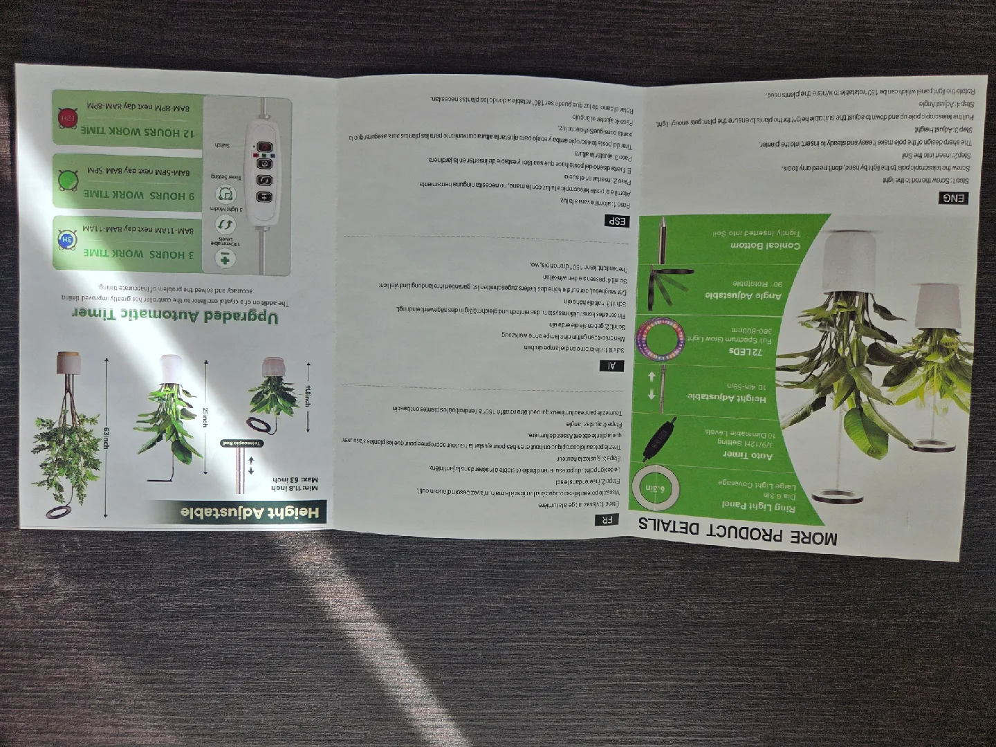 LED Plant Grow Light image indicator(4)