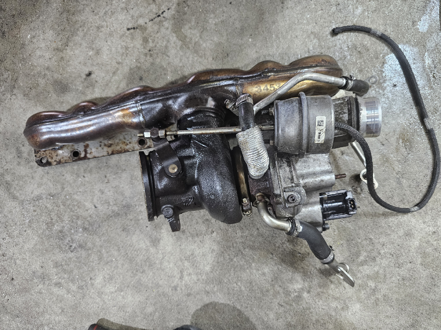 BMW BorgWarner Turbocharger 7 583 909 F10 N55 535