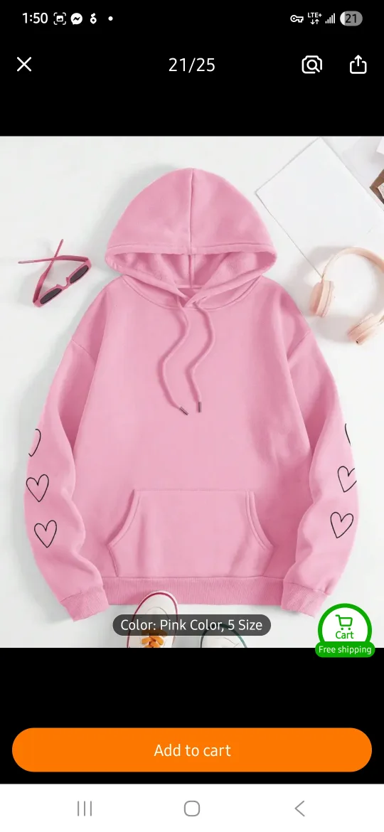 NEW Jack and Sally with Hearts Hoodie 💕 💀 image indicator(2)