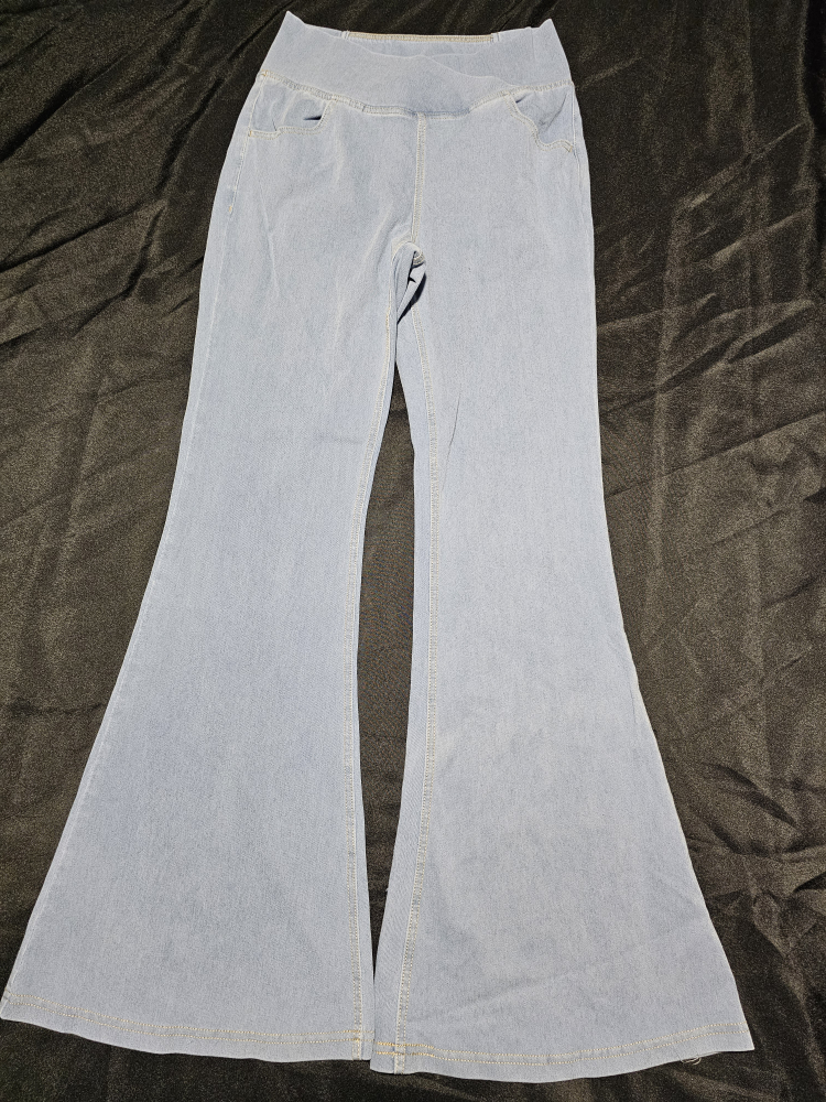 Halara extra stretchy Light Blue Flare jeggings