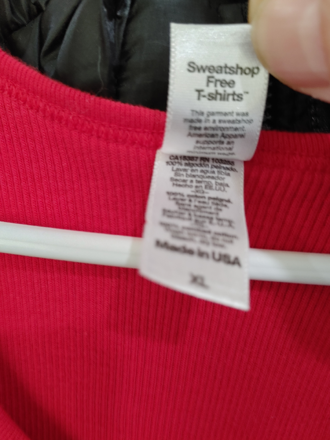 ❤️BRAND NEW AMERICAN APPAREL RACER BACK TOP WOMENS SIZE XL - photo 3