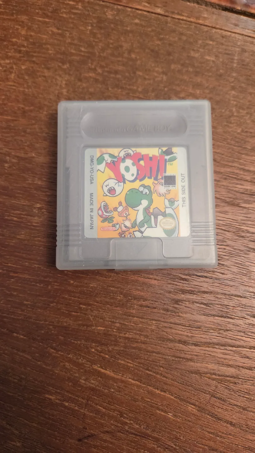 Yoshi Nintendo Game Boy Cartridge thumbnail