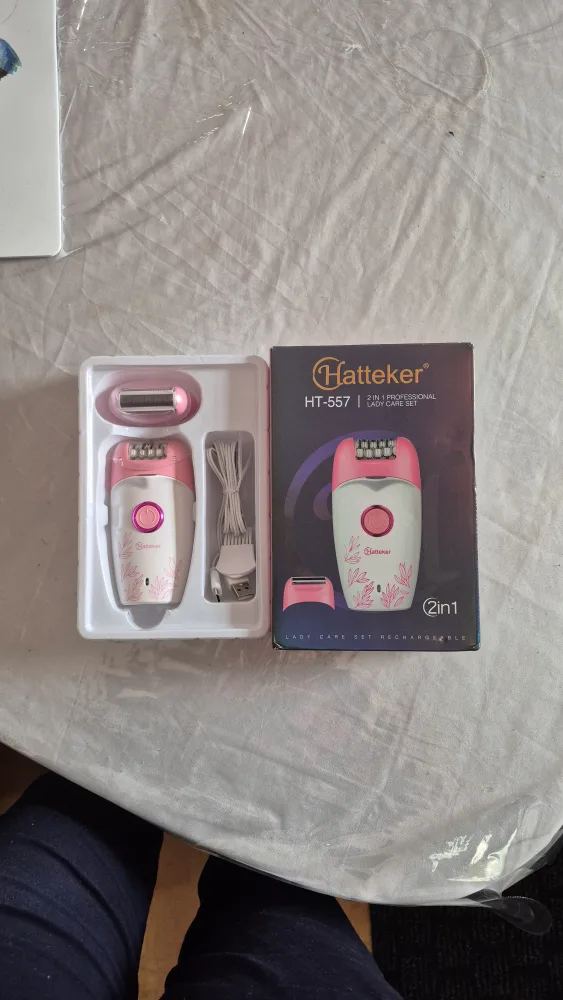 Hatteker HT-557 2 in 1 Lady Care Set - New! image indicator(10)