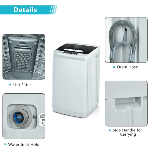 COSTWAY Portable Washing Machine - photo 3