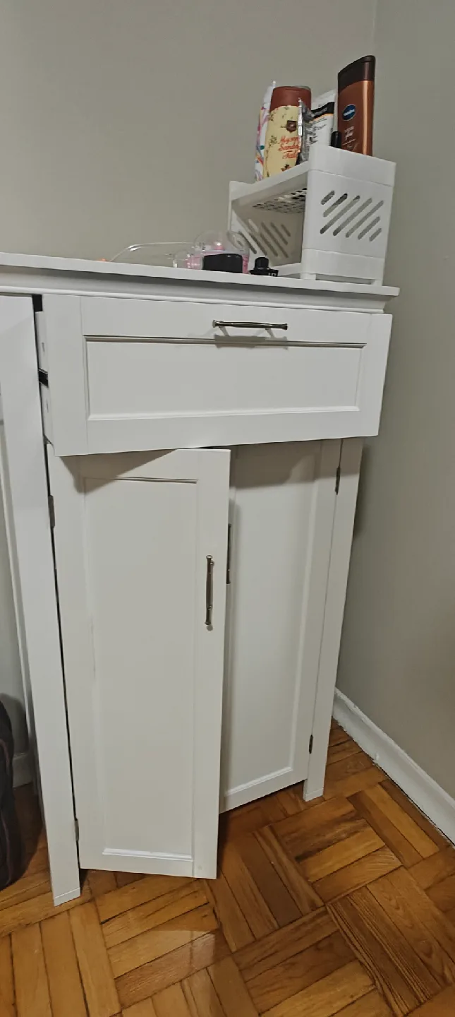 White Storage Cabinet image indicator(3)