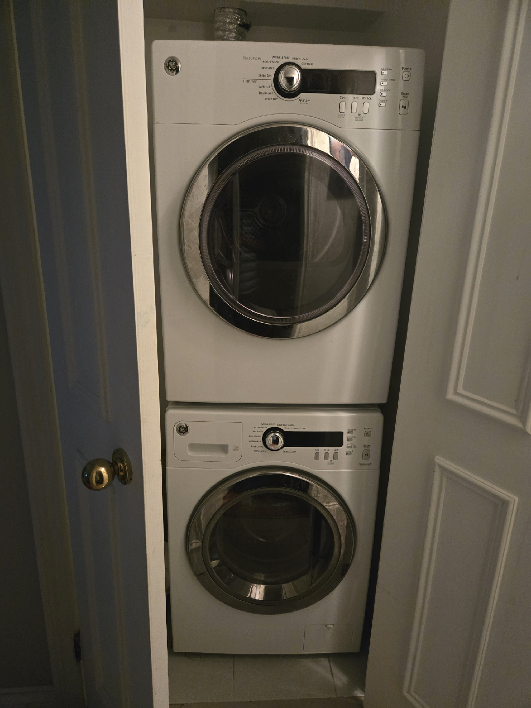 GE Stackable Washer and Dryer