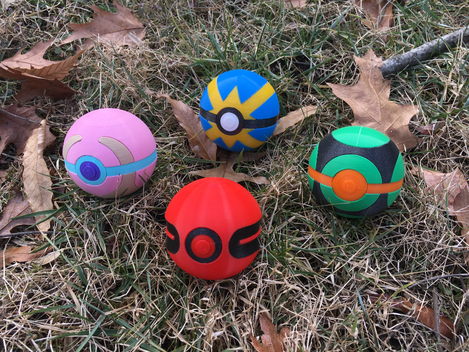 pokeball(with magnet lock) - photo 5