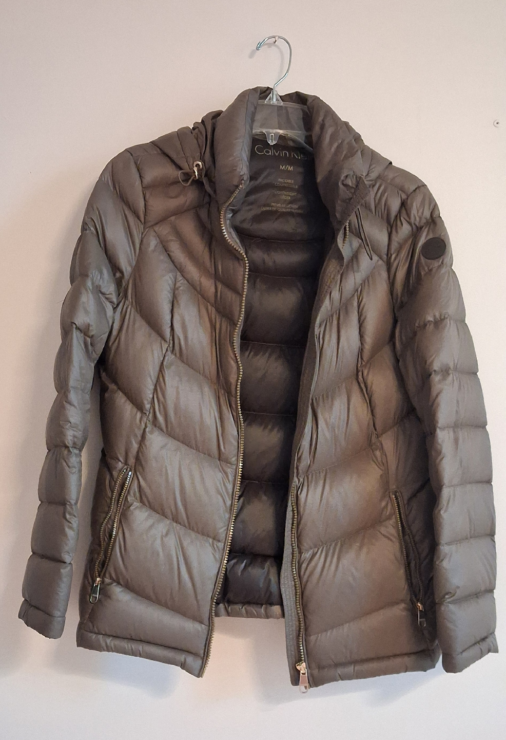 Calvin Klein Packable Down Puffer Jacket - Size M - photo 2