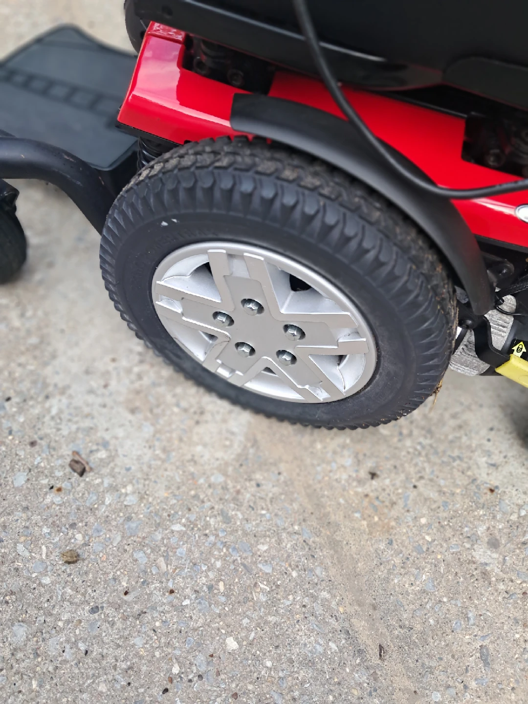 Jazzy 600 ES Power Wheelchair - Red - photo 5