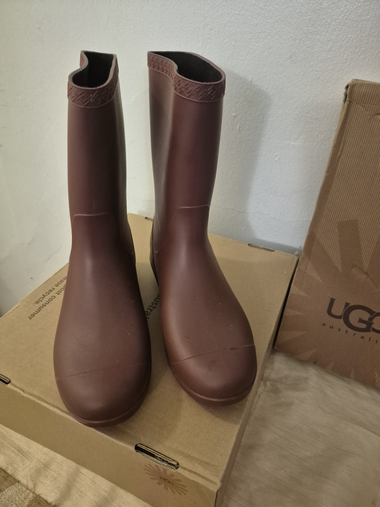 UGG Australia Brown Rain Boots - photo 3