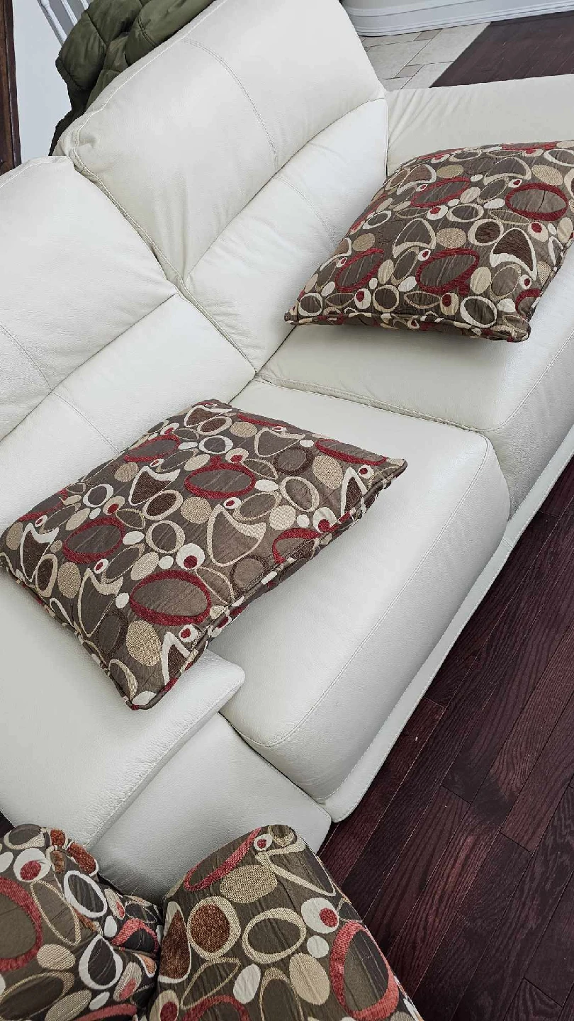 Patterned Armchair - Cozy Accent Chair with 4 matching cushions - photo 3