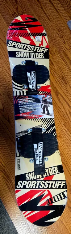 SNOWBOARD - SportsStuff Wood Snowboard - Beginner's Kids image indicator(10)
