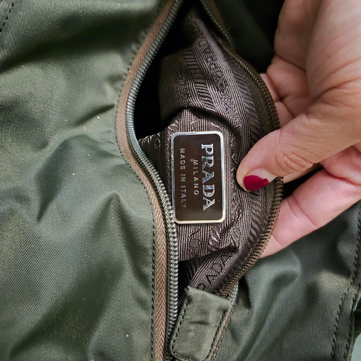 Prada Nylon Tote Bag image indicator(7)