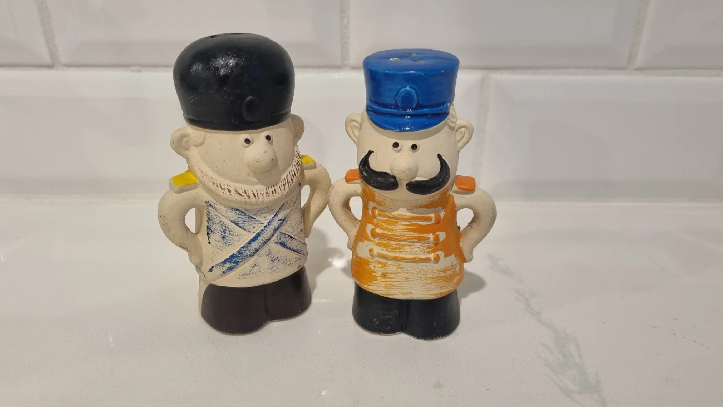 3 Vintage Salt & Pepper Shakers - 4 Sets image indicator(3)