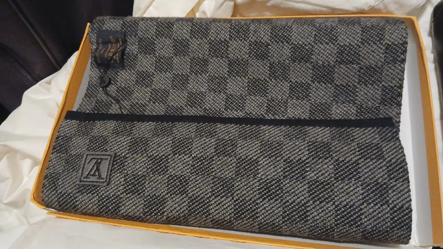 Chanel bag and Louis Vuitton scarf and touque  AUTHENTIC image indicator(3)