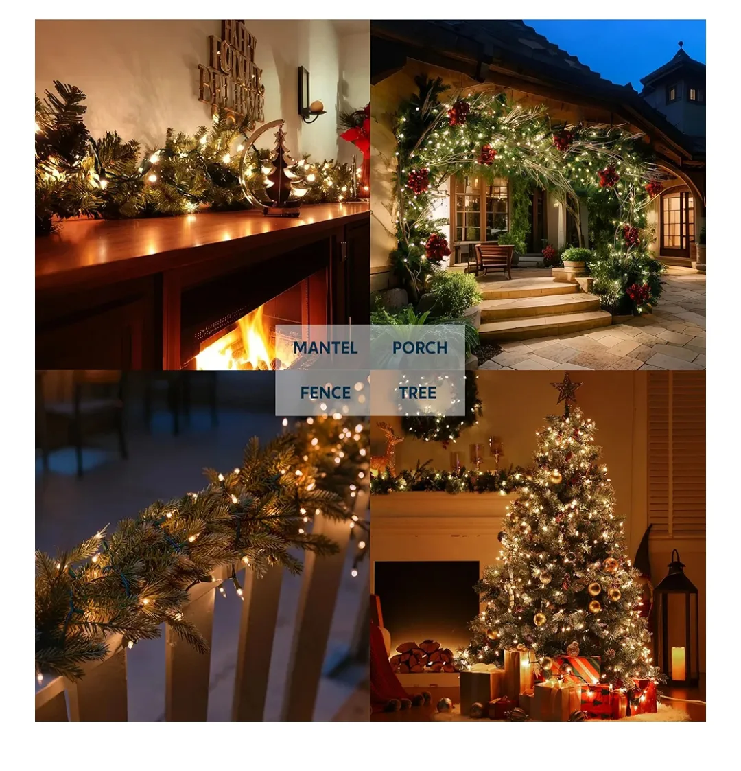 String Lights 100 T5 Clear White Bulb image indicator(8)