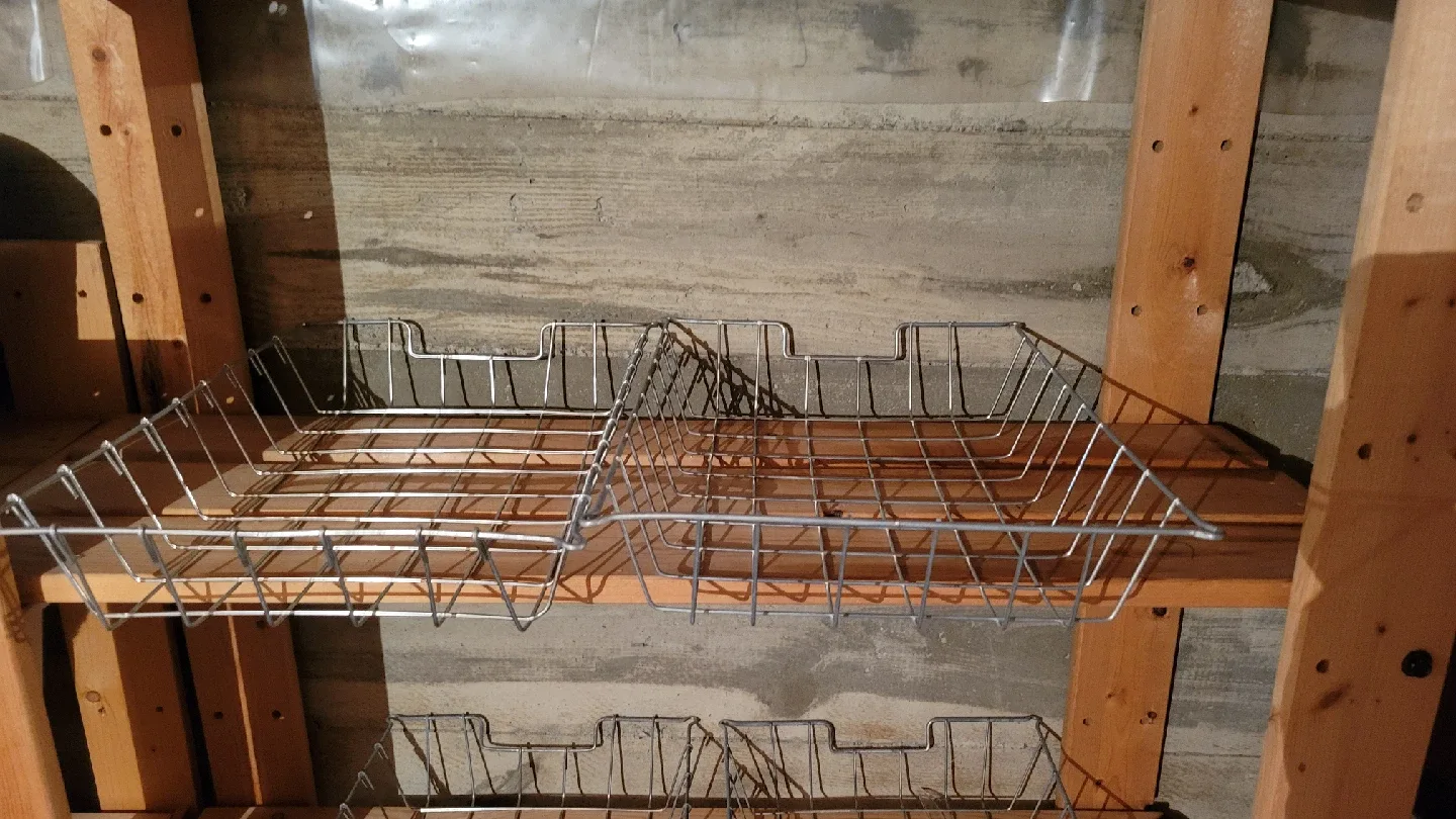 Set of 7 Metal Wire Storage Baskets For Home/Office Uses image indicator(3)