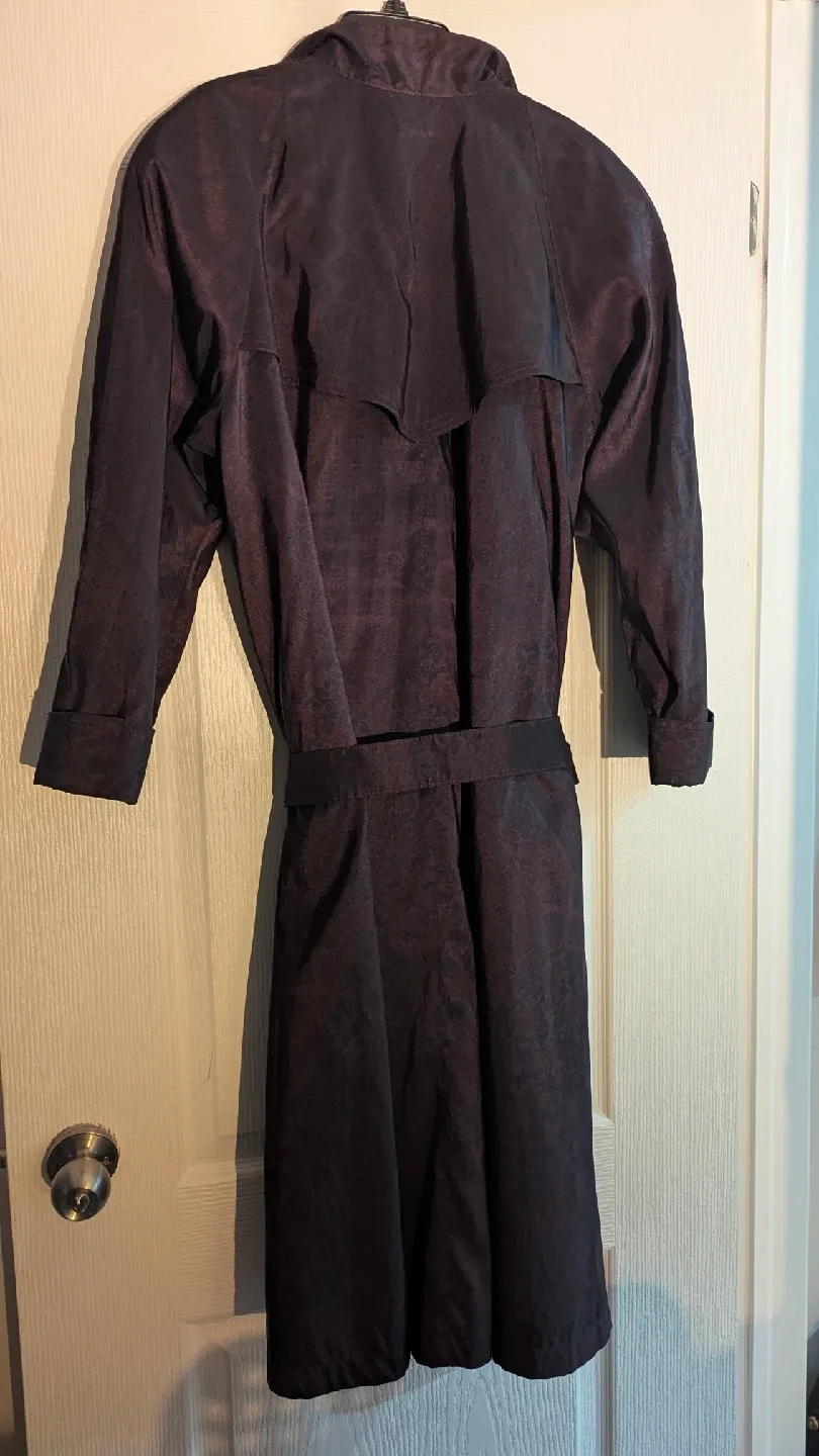 London Fog Ladies Trench Coat - Size medium to large image indicator(6)