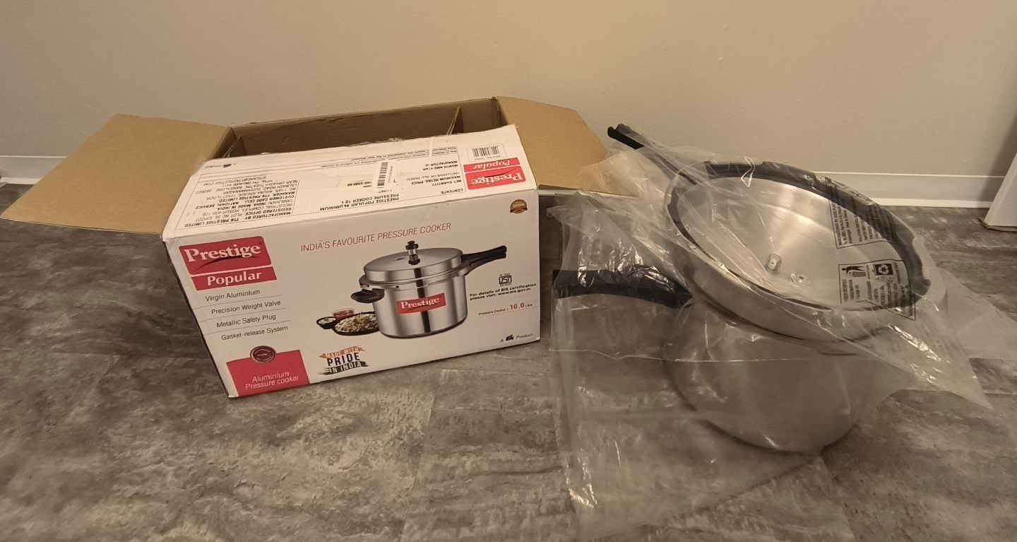 Brand new Prestige  pressure cooker 10 litre - photo 4