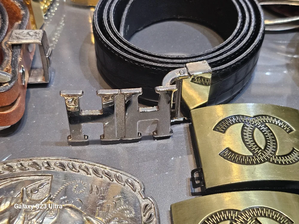 Assorted Designer Belts - Variety of Styles & Buckles image indicator(7)