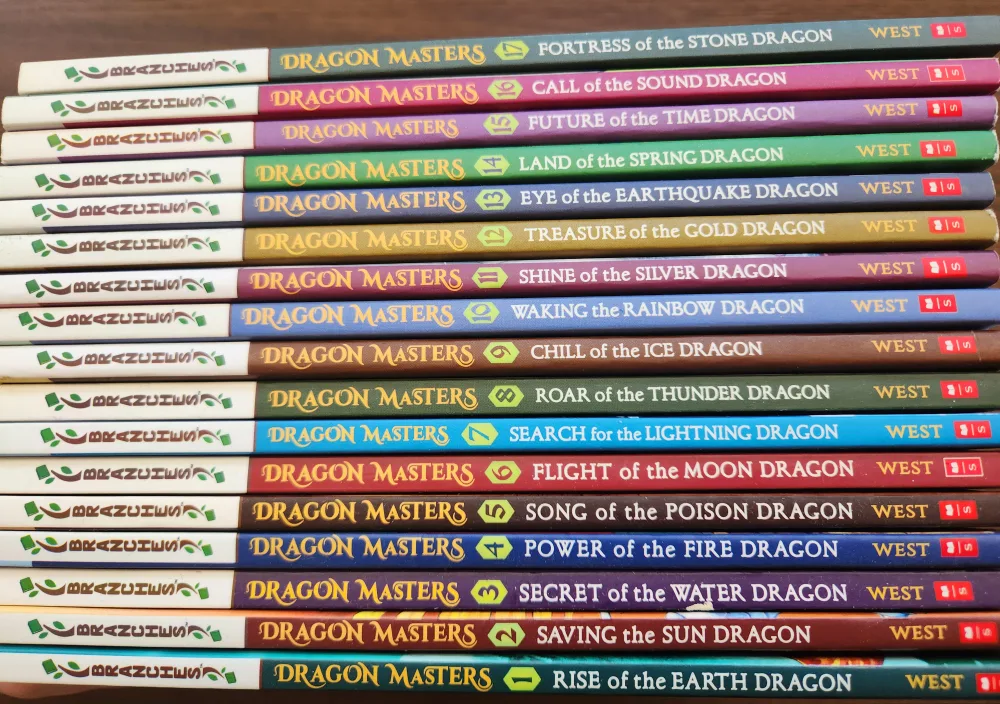 Dragon Masters books #1-17 image indicator(2)