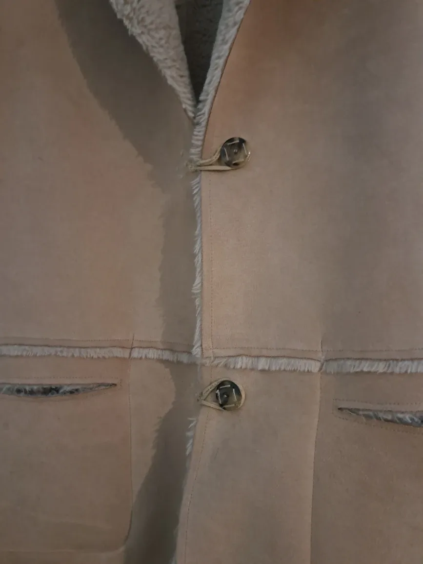 Tan Faux Fur Coat image indicator(3)