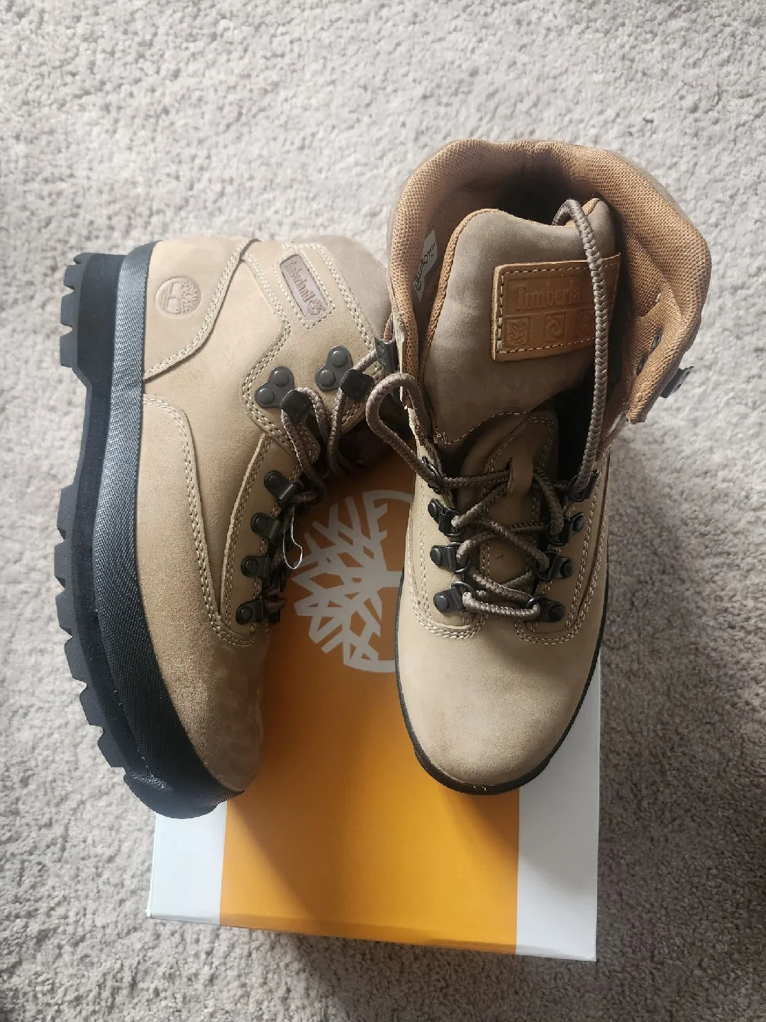 Timberland Euro Hiker Boots, Size 7 image indicator(2)