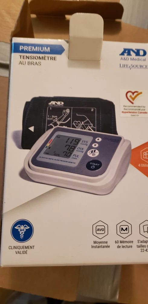 A&D Medical Premium Blood Pressure Monitor - New in Box!
