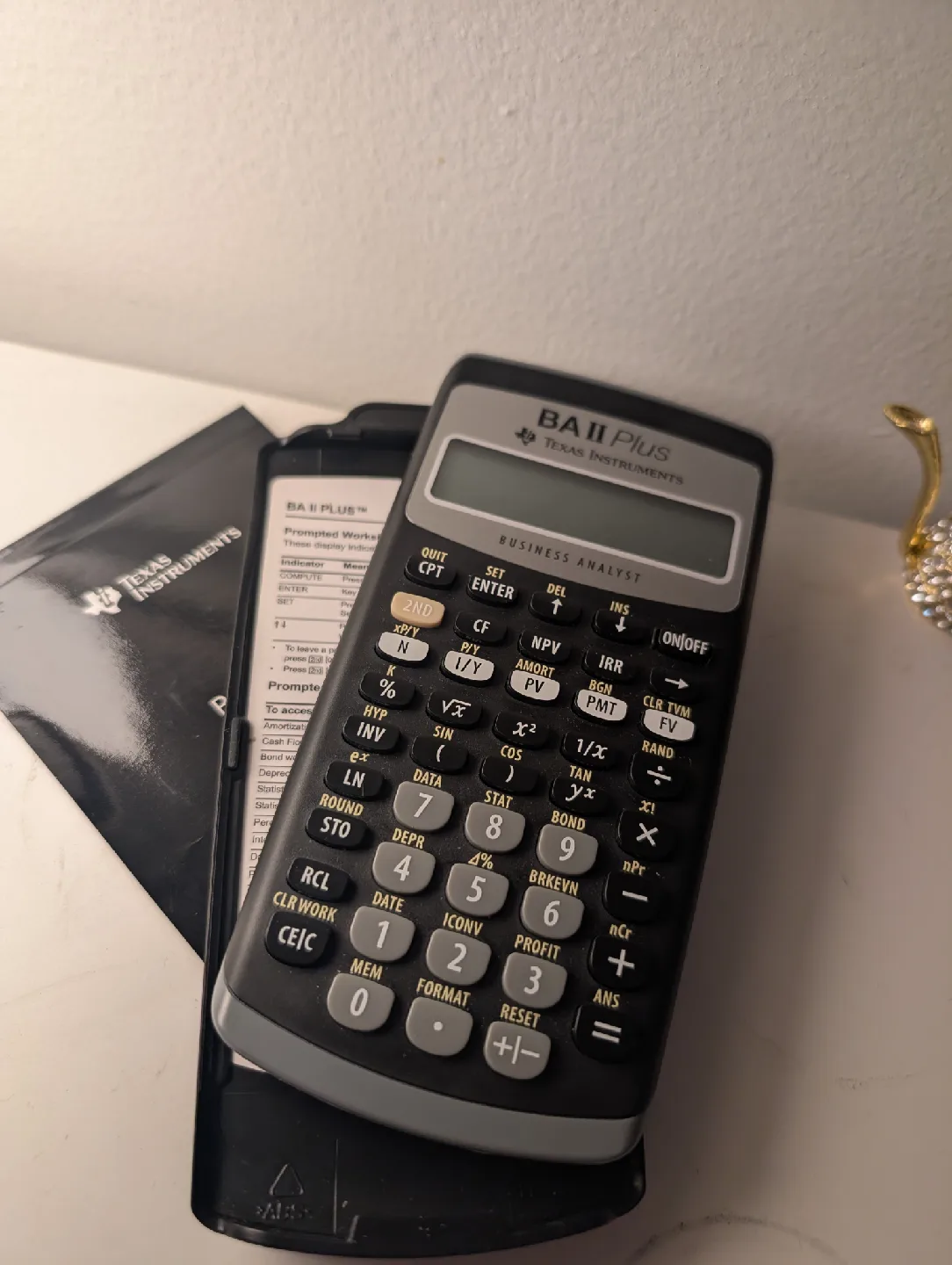 Texas Instruments BA II Plus Financial Calculator image indicator(4)