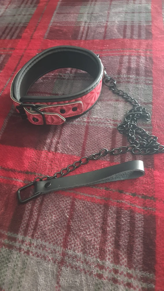 bondage cuffs and collar - photo 3